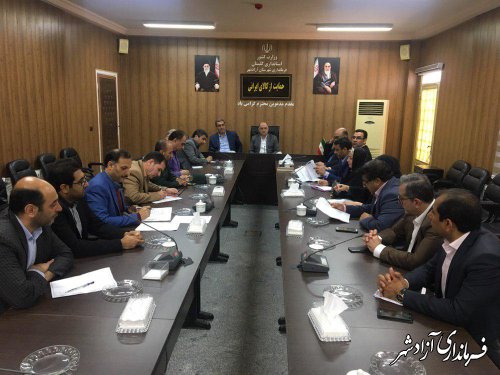جلسه شورای توسعه و ترویج فرهنگ ایثار و شهادت شهرستان آزادشهر برگزار شد