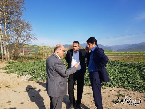 دیدار مدیرکل راهداری و حمل و نقل جاده ای استان گلستان با فرماندار شهرستان آزادشهر