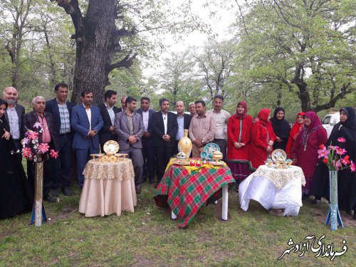 آیین ویژه استقبال از بهار در شهرستان آزادشهر برگزار شد