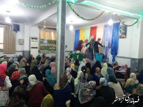 برگزاری جشن میلاد حضرت علی اکبر(ع) و روز جوان در فاطمیه آزادشهر