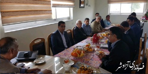 برگزاری جلسه هم‌اندیشی صندوق حمایت از توسعه بخش کشاورزی استان گلستان در محل اتحادیه تعاونی روستایی آزادشهر و رامیان