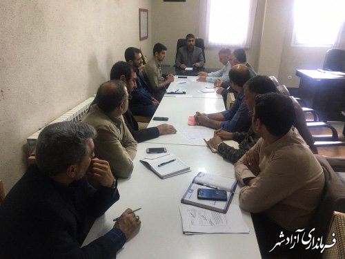 جلسه کمیسیون مبارزه با سرقت شهرستان آزادشهر برگزار شد