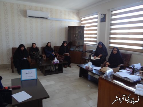 برگزاری اولین جلسه اتاق فکر فرهنگی در شهرستان آزادشهر