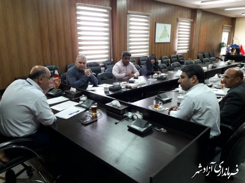 کمیسیون ساماندهی امور اتباع بیگانه شهرستان آزادشهر برگزار شد