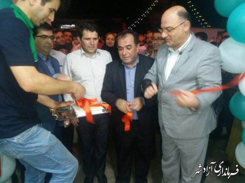 افتتاح هایپر مارکت بزرگ رفاه در شهرستان آزدشهر