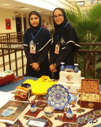 کسب افتخاری ارزشمند توسط دو دانش آموز آزادشهری در جشنواره کشور