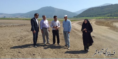 پیگیری اجرای طرح مرمت و بهسازی آب‌بندان روستای مرزبن