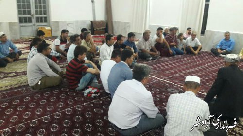 برگزاری جلسه توجیهی تسهیلگری زهکشی اراضی توسط مدیریت جهادکشاورزی آزادشهر