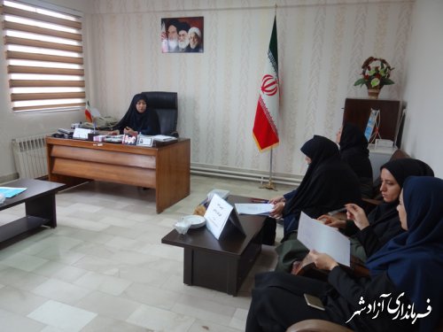 برگزاری دومین جلسه اتاق فکر فرهنگی شهرستان آزادشهر