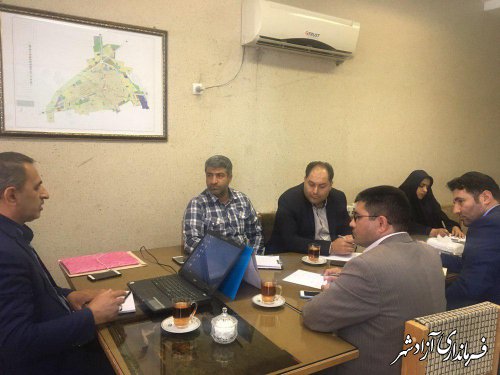 اولین جلسه هیات بازرسی و رسیدگی به شکایات انتخابات در شهرستان آزادشهر تشکیل شد