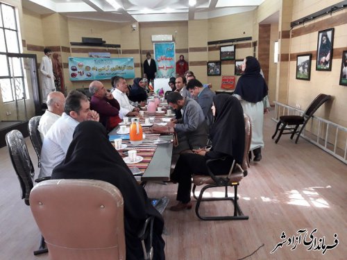 برگزاری مشترک کارگاه آموزشی محتوای گردشگری در شهرستان های آزادشهر و رامیان 
