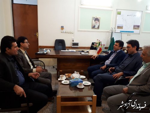 حضور رئیس سازمان نظام مهندسی کشاورزی و منابع طبیعی استان در جهادکشاورزی شهرستان
