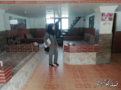 بازدید از نماز خانه ها و تاسیسات گردشگری بین راهی شهرستان آزادشهر 
