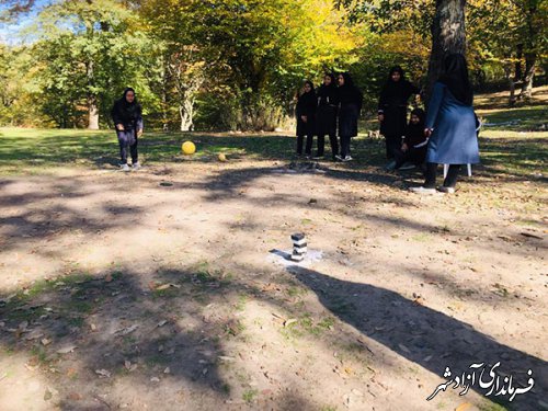 اجرای بازی های بومی و محلی به مناسب هفته وحدت در تفرجگاه سوجاق شهر نوده خاندوز