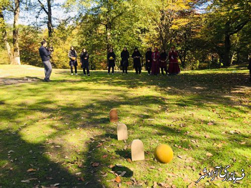 اجرای بازی های بومی و محلی به مناسب هفته وحدت در تفرجگاه سوجاق شهر نوده خاندوز