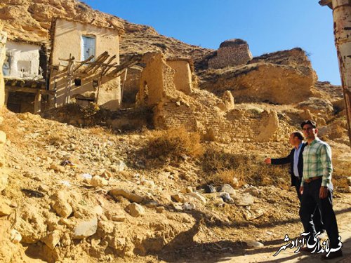 بازدید از بافت تاریخی روستای فارسیان شهرستان آزادشهر