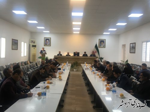 اولین هیات اجرایی انتخابات شهرستان های استان در آزادشهر تشکیل شد