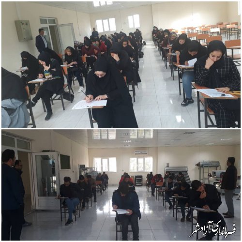آزمون مرحله هشتم با بیش از 200 نفر شرکت کننده در مرکز آموزش فنی وحرفه ای آزادشهر برگزار شد.