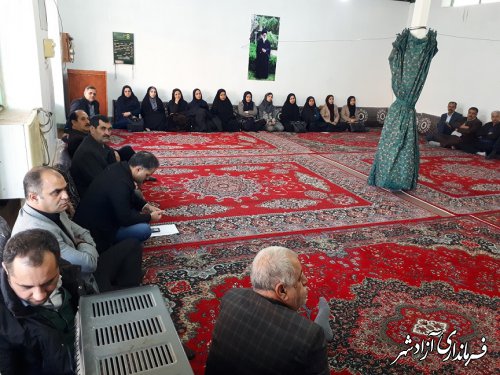 برگزاری مراسم یادبود سردار قاسم سلیمانی در مدیریت جهادکشاورزی آزادشهر