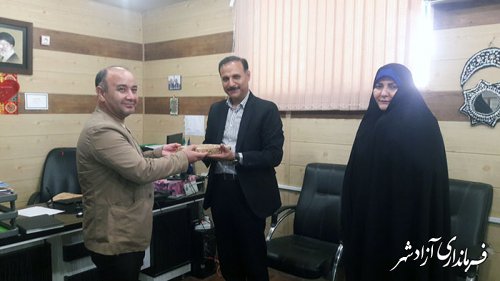 تبریک روزجهانی صنایع دستی توسط ریاست آموزش و پرورش شهرستان آزادشهر