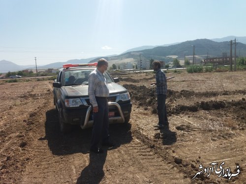 شناسایی ۳۰ هكتار تغيير كاربري غيرمجاز در سطح شهرستان آزادشهر و صدور اخطار توقف عمليات برای مالکان آنها