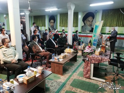 حضور رئیس کمیته امداد کشور در شهرستان آزادشهر