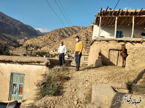 گشت یگان حفاظت از بافت تاریخی روستای فارسیان شهرستان آزادشهر