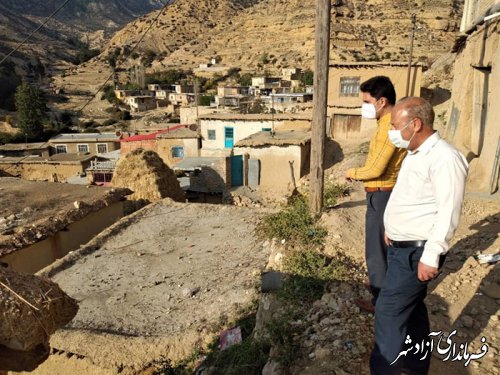 گشت یگان حفاظت از بافت تاریخی روستای فارسیان شهرستان آزادشهر