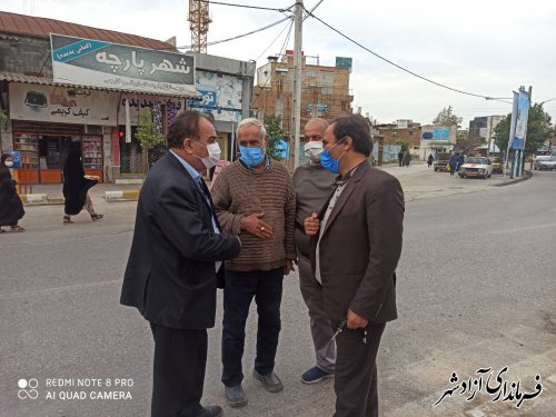 بازدید دکتر منصوری بهمراه رضا رجنی رییس شورای استان از پروژه بلوارخ شهید بهشتی 