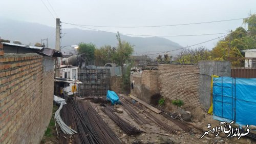 اجرای پروژه احداث پل بتنی روستای خاندوزسادات