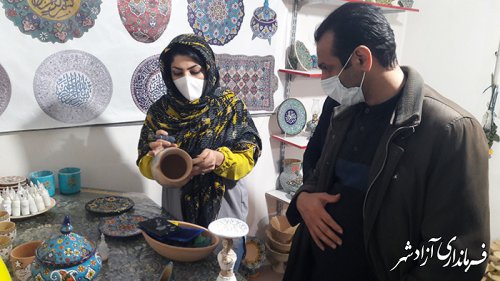 بازدید مدیرکل میراث فرهنگی آزادشهر از پروژهای قابل افتتاح و کلنگ زنی شهرستان آزادشهر