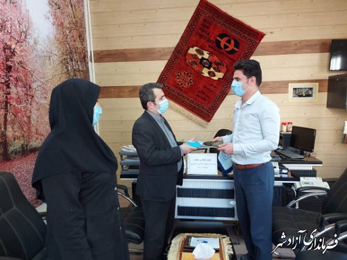 جلسه بررسی وظایف برون سازمانی حجاب و عفاف اداره میراث فرهنگی شهرستان آزادشهر برگزار شد .