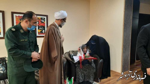 دیدار با مادر شهید دانش آموز عبدالرضا گلچشمه