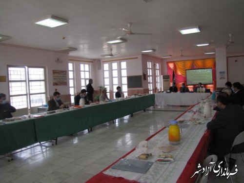 گردهمایی کارشناسان شوراهای آموزش و پرورش گلستان در آزادشهر