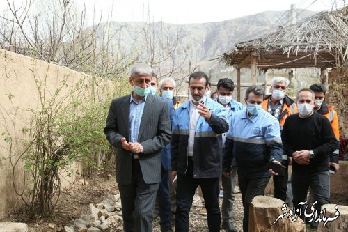 بازدید نماینده مردم شهرستان‌های آزادشهر و رامیان در مجلس از اقامتگاه بوم‌گردی وامنان در روستای وامنان شهرستان آزادشهر