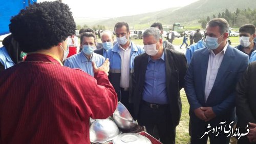 جشنواره نوروزی در روستای قزلجه آق امام آزادشهر برگزار شد/ در جشنواره‌های فرهنگ و اقتصاد روستا شاهد اجرای دستورالعمل‌های بهداشتی هستیم