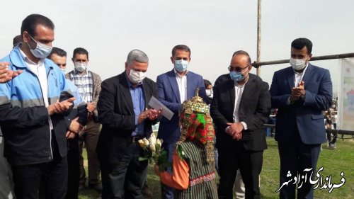 جشنواره نوروزی در روستای قزلجه آق امام آزادشهر برگزار شد/ در جشنواره‌های فرهنگ و اقتصاد روستا شاهد اجرای دستورالعمل‌های بهداشتی هستیم