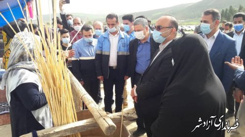 جشنواره نوروزی در روستای قزلجه آق امام آزادشهر برگزار شد/ در جشنواره‌های فرهنگ و اقتصاد روستا شاهد اجرای دستورالعمل‌های بهداشتی هستیم