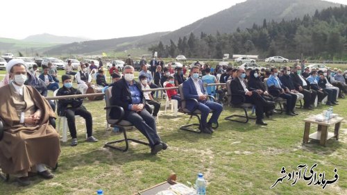 جشنواره نوروزی در روستای قزلجه آق امام آزادشهر برگزار شد/ در جشنواره‌های فرهنگ و اقتصاد روستا شاهد اجرای دستورالعمل‌های بهداشتی هستیم