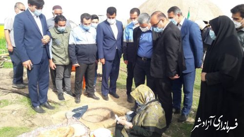 جشنواره نوروزی در روستای قزلجه آق امام آزادشهر برگزار شد/ در جشنواره‌های فرهنگ و اقتصاد روستا شاهد اجرای دستورالعمل‌های بهداشتی هستیم