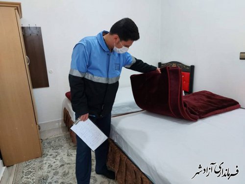 بازدید دبیر ستاد اجرایی خدمات سفر شهرستان آزادشهر از تأسیسات گردشگری سطح شهرستان