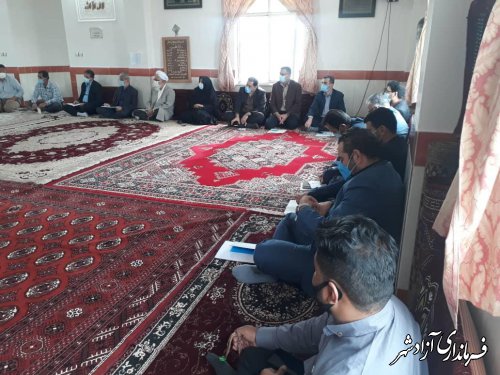 برگزاری میز خدمت در روستاهای بخش مرکزی شهرستان آزادشهر