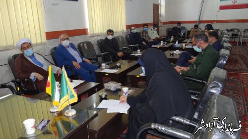 چهل و نهمین جلسه شورای فرهنگ عمومی شهرستان آزادشهر برگزار شد