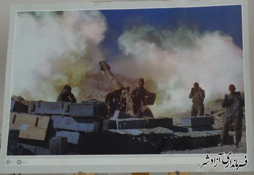 برپایی نمایشگاه عکس جلوه های پایداری به مناسبت فتح خرمشهر