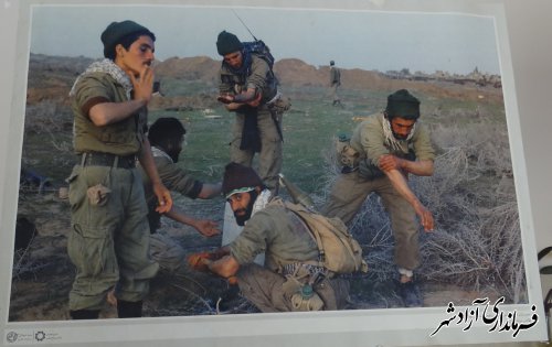 برپایی نمایشگاه عکس جلوه های پایداری به مناسبت فتح خرمشهر