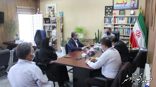 کمیته پشتیبانی ستاد انتخابات شهرستان آزادشهر تشکیل جلسه داد