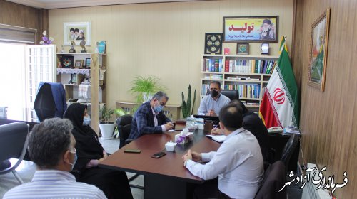 کمیته پشتیبانی ستاد انتخابات شهرستان آزادشهر تشکیل جلسه داد