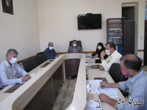 اولین جلسه کمیته انتصابات پروژه مهر 1400 آموزش و پرورش شهرستان آزادشهر
