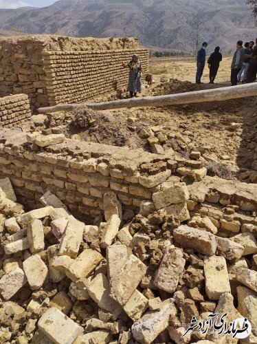 قلع و قمع با حکم قضایی برای ساخت و سازهای غیر قانونی در روستای خوش ییلاق