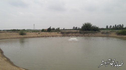 بازدید از ظرفیت های گردشگری کشاورزی در حوزه شیلات  شهرستان آزادشهر
